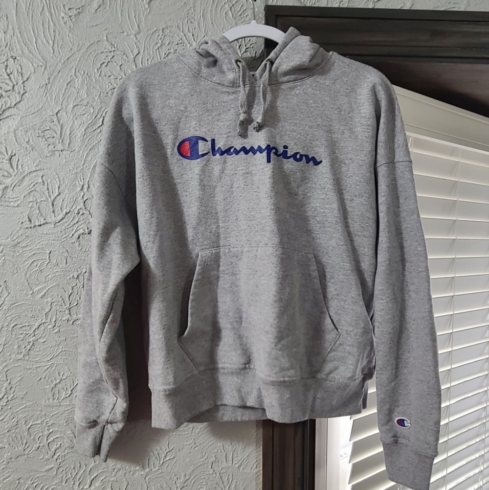 Champion Grey Hoodie